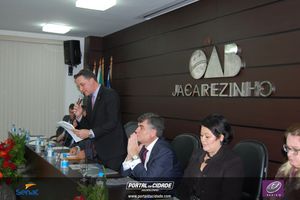 Solenidade de posse da OAB Paran&aacute;, subse&ccedil;&atilde;o de Jacarezinho para o tri&ecirc;nio 2022/2024