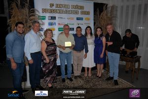 3&ordm; Jantar Pr&ecirc;mio Personalidade de Ouro - ACIJA