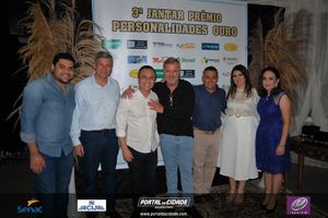 3&ordm; Jantar Pr&ecirc;mio Personalidade de Ouro - ACIJA