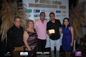 3&ordm; Jantar Pr&ecirc;mio Personalidade de Ouro - ACIJA