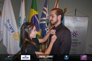 Bruno Guideli toma posse como presidente do Rotary Club de Jacarezinho