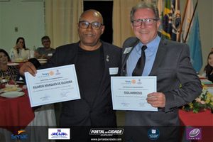 Bruno Guideli toma posse como presidente do Rotary Club de Jacarezinho