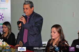 Bruno Guideli toma posse como presidente do Rotary Club de Jacarezinho