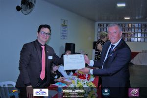 Bruno Guideli toma posse como presidente do Rotary Club de Jacarezinho