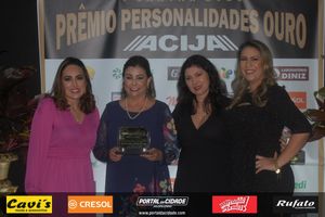 Pr&ecirc;mio Personalidades OURO 2023 ACIJA