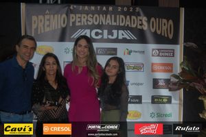 Pr&ecirc;mio Personalidades OURO 2023 ACIJA