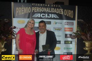 Pr&ecirc;mio Personalidades OURO 2023 ACIJA