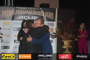 Pr&ecirc;mio Personalidades OURO 2023 ACIJA