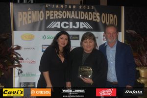 Pr&ecirc;mio Personalidades OURO 2023 ACIJA