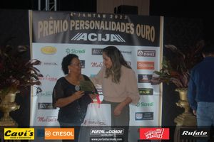 Pr&ecirc;mio Personalidades OURO 2023 ACIJA