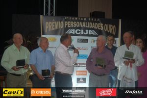 Pr&ecirc;mio Personalidades OURO 2023 ACIJA