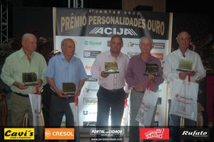 Pr&ecirc;mio Personalidades OURO 2023 ACIJA