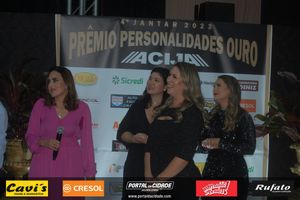 Pr&ecirc;mio Personalidades OURO 2023 ACIJA