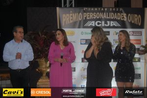 Pr&ecirc;mio Personalidades OURO 2023 ACIJA
