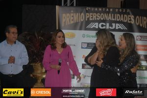 Pr&ecirc;mio Personalidades OURO 2023 ACIJA