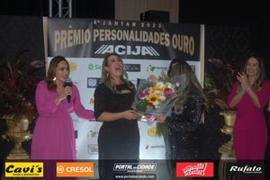 Pr&ecirc;mio Personalidades OURO 2023 ACIJA