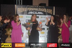 Pr&ecirc;mio Personalidades OURO 2023 ACIJA