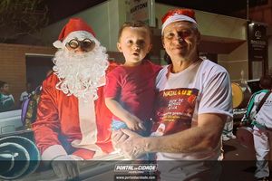 Chegada do Papai Noel - ACIJA