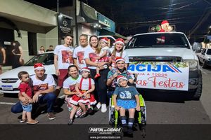 Chegada do Papai Noel - ACIJA