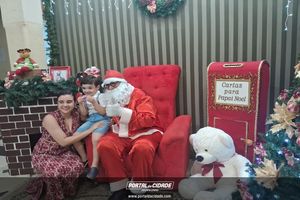 Chegada do Papai Noel - ACIJA
