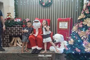 Chegada do Papai Noel - ACIJA