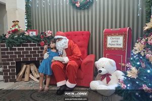 Chegada do Papai Noel - ACIJA