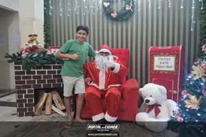 Chegada do Papai Noel - ACIJA