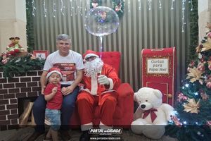 Chegada do Papai Noel - ACIJA