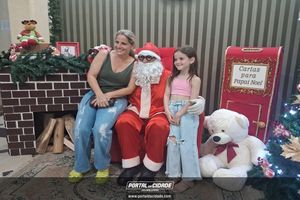 Chegada do Papai Noel - ACIJA