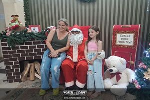 Chegada do Papai Noel - ACIJA