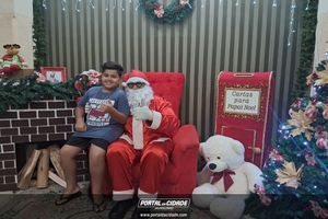 Chegada do Papai Noel - ACIJA