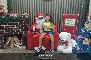 Chegada do Papai Noel - ACIJA