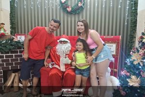 Chegada do Papai Noel - ACIJA