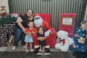 Chegada do Papai Noel - ACIJA