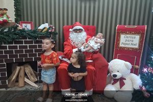 Chegada do Papai Noel - ACIJA