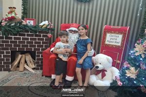 Chegada do Papai Noel - ACIJA