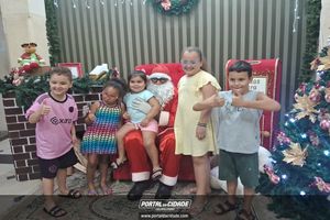 Chegada do Papai Noel - ACIJA