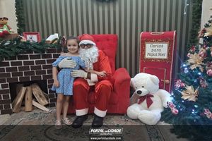 Chegada do Papai Noel - ACIJA
