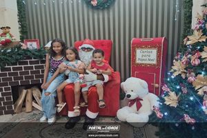 Chegada do Papai Noel - ACIJA