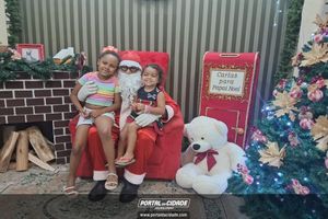 Chegada do Papai Noel - ACIJA