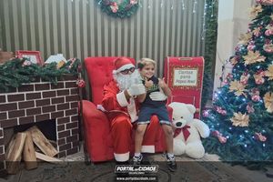 Chegada do Papai Noel - ACIJA