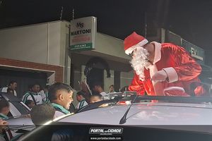 Chegada do Papai Noel - ACIJA