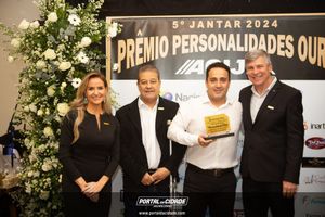 V Jantar Pr&ecirc;mio Personalidades Ouro 2024
