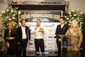 V Jantar Pr&ecirc;mio Personalidades Ouro 2024