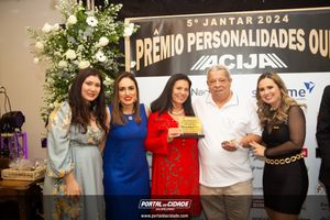 V Jantar Pr&ecirc;mio Personalidades Ouro 2024