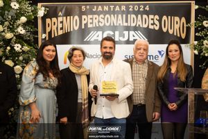 V Jantar Pr&ecirc;mio Personalidades Ouro 2024
