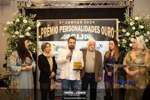 V Jantar Pr&ecirc;mio Personalidades Ouro 2024