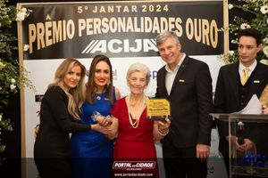 V Jantar Pr&ecirc;mio Personalidades Ouro 2024