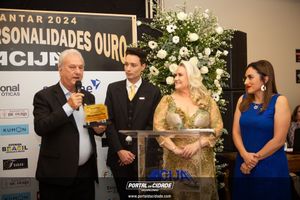 V Jantar Pr&ecirc;mio Personalidades Ouro 2024