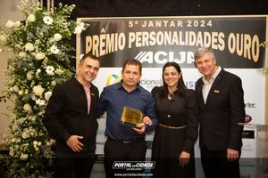 V Jantar Pr&ecirc;mio Personalidades Ouro 2024
